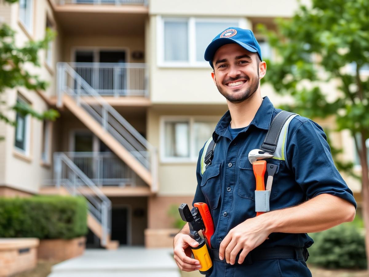SMI maintenance technician at a managed property